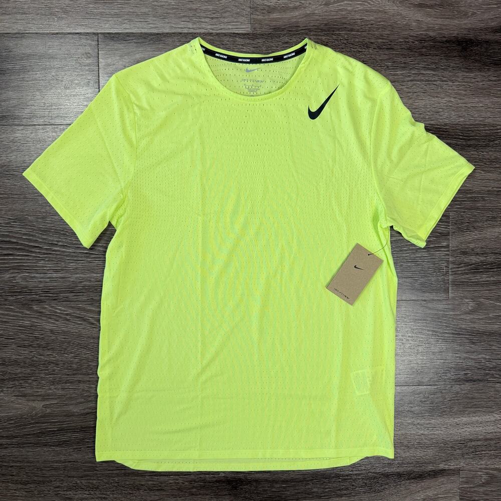 Nike AeroSwift Dri-FIT ADV Running Top Lemon Twist Men's M NWT HJ3377-736